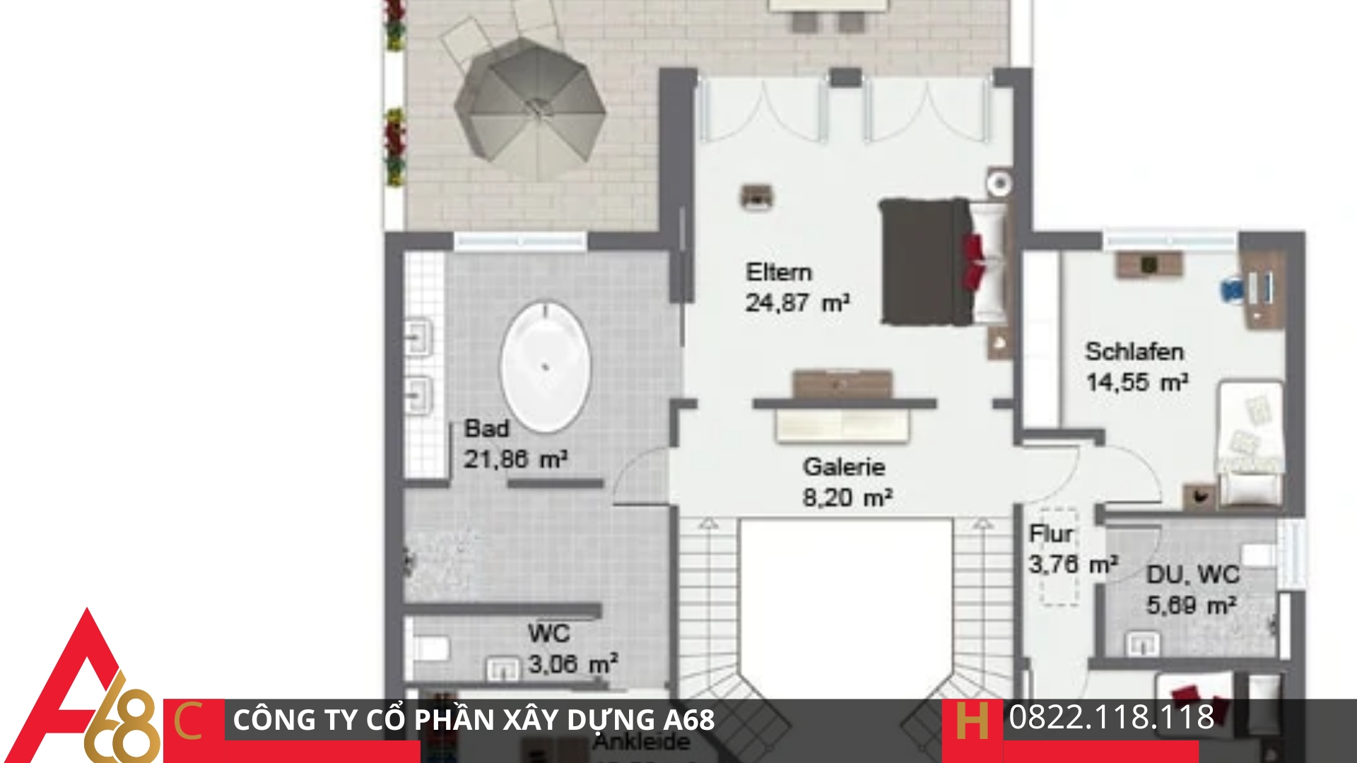 mẫu villa Cannstatt