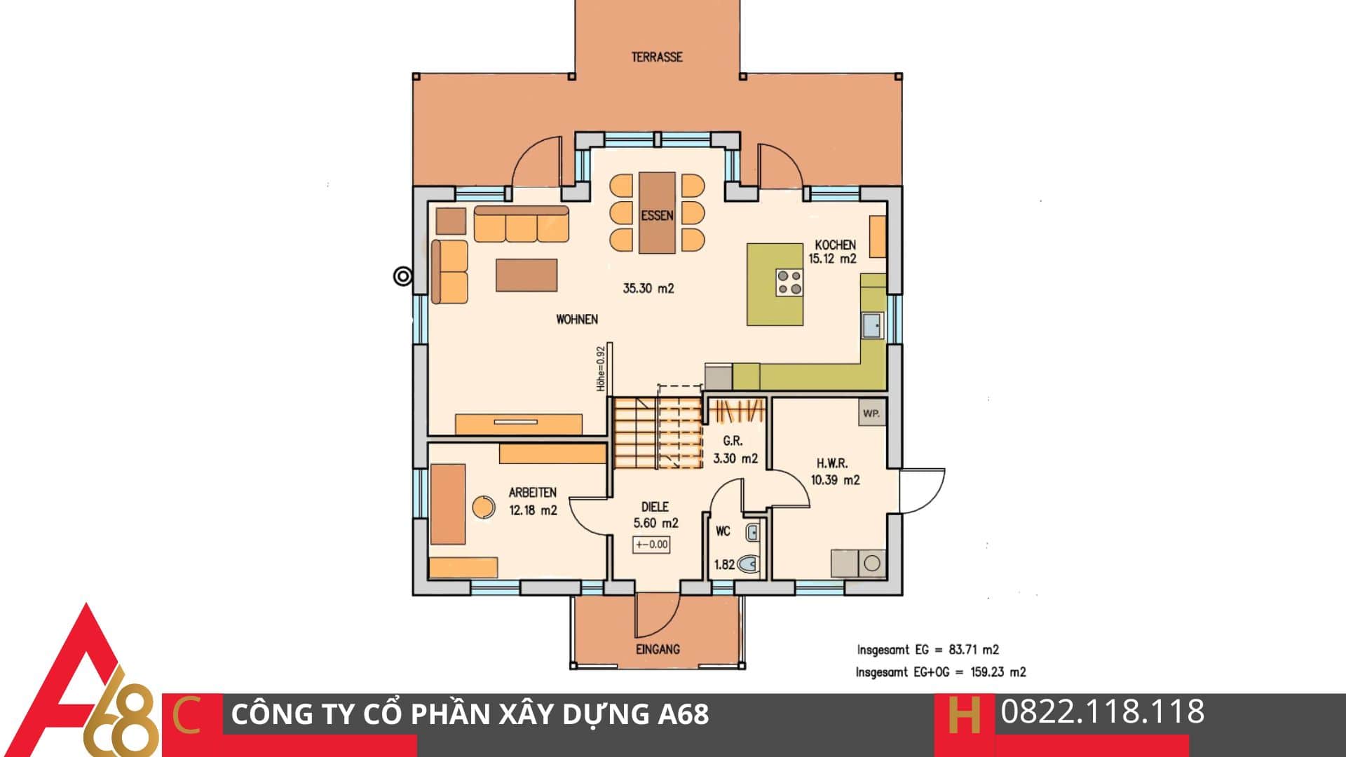 mẫu nhà Vita Hus