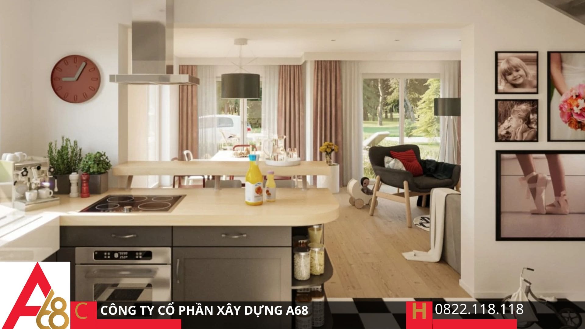 nhà liền kề hiện đại giải pháp 124